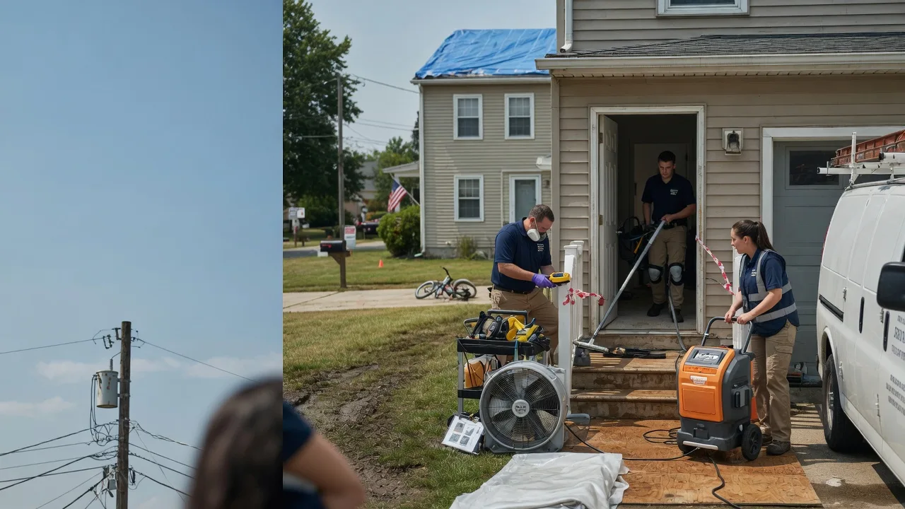 Water Damage Repair in Pinconning, MI near me